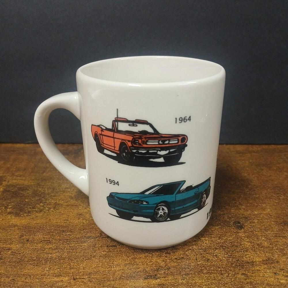 Vintage Garden Spot Auto & Truck Auction Mustang Coffee / Tea Mug